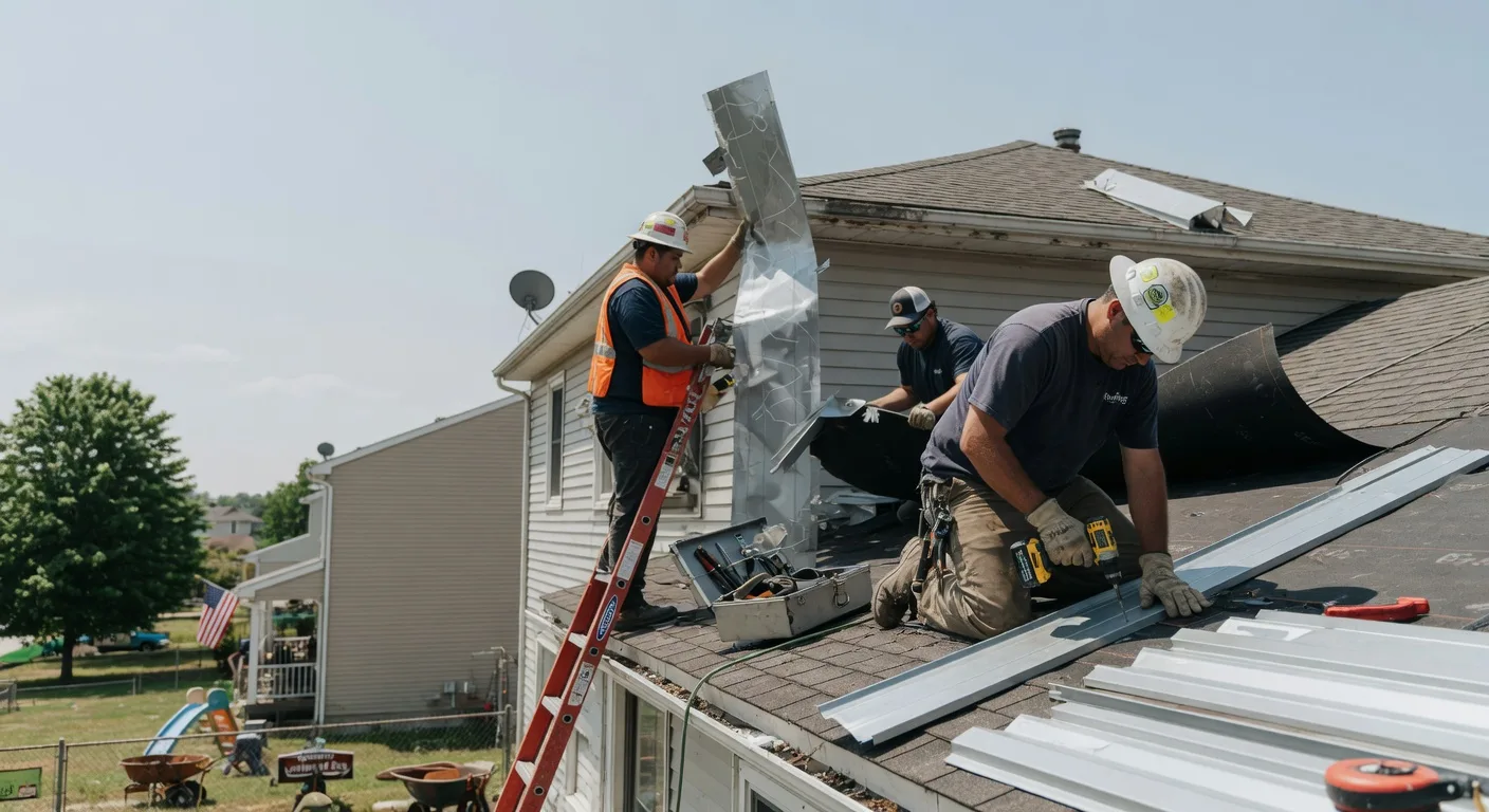 Metal Roofing Installation in Mart, TX near me